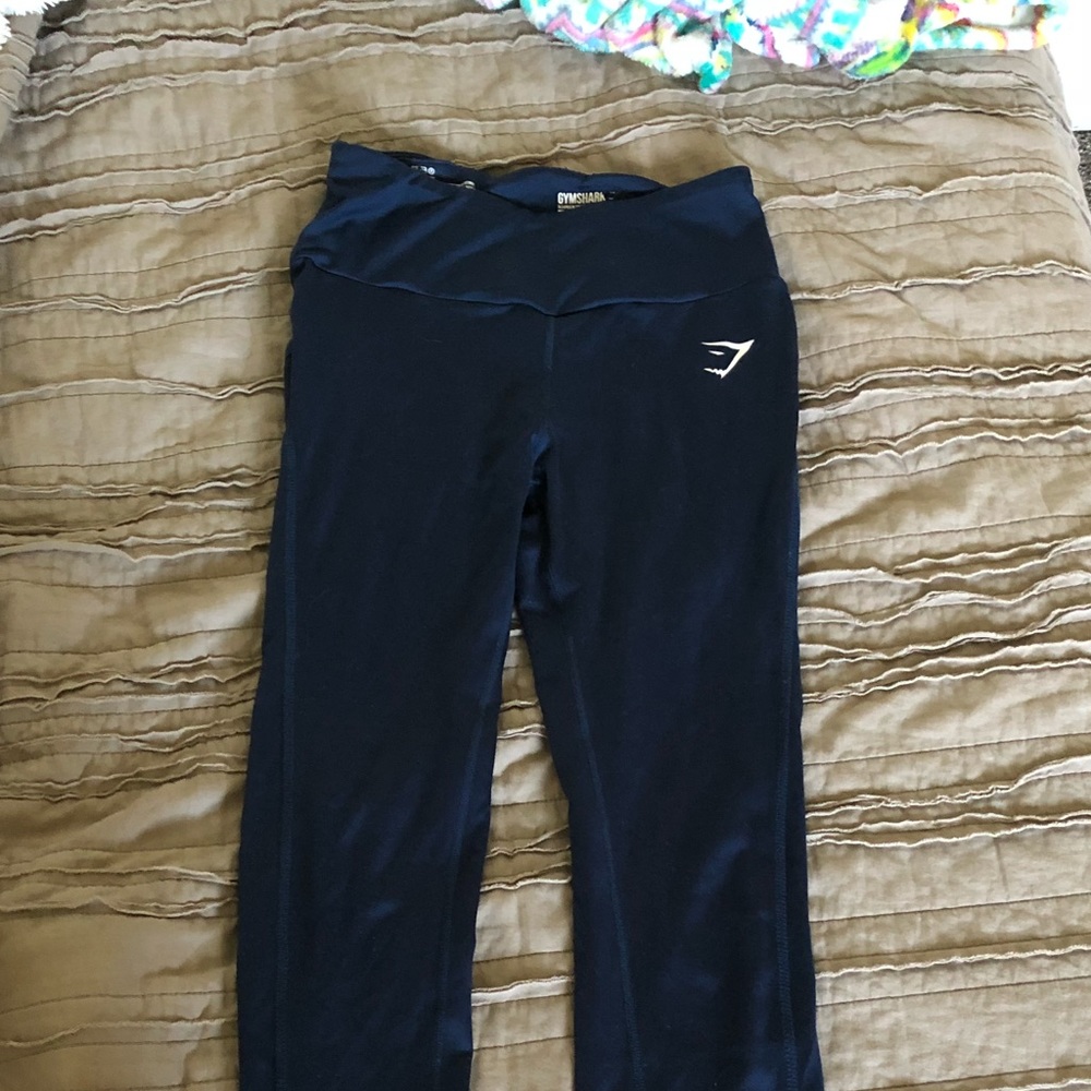 Gymshark Navy Blue Sculpture Leggings